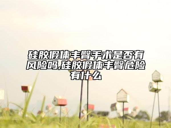 硅胶假体丰臀手术是否有风险吗,硅胶假体丰臀危险有什么