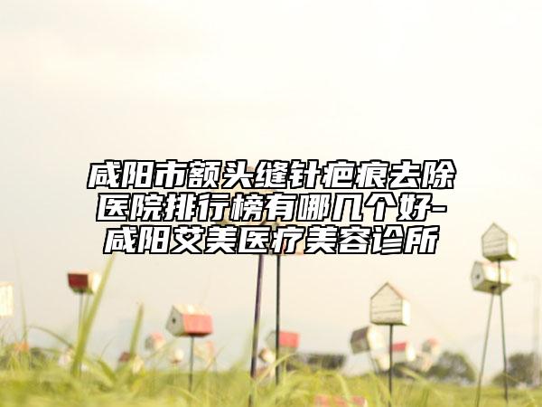 咸阳市额头缝针疤痕去除医院排行榜有哪几个好-咸阳艾美医疗美容诊所