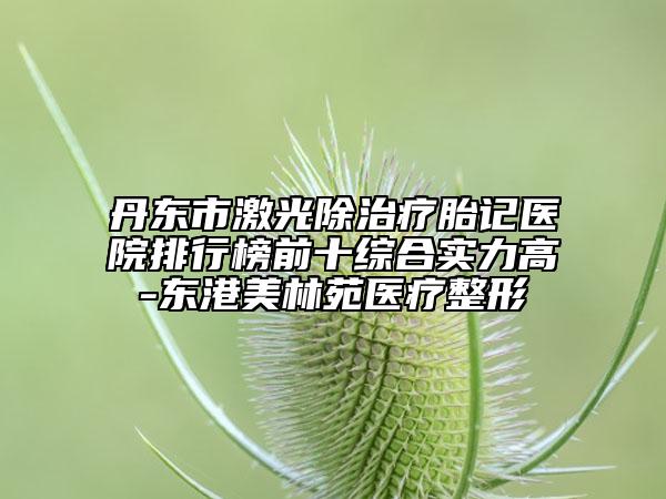 丹东市激光除治疗胎记医院排行榜前十综合实力高-东港美林苑医疗整形